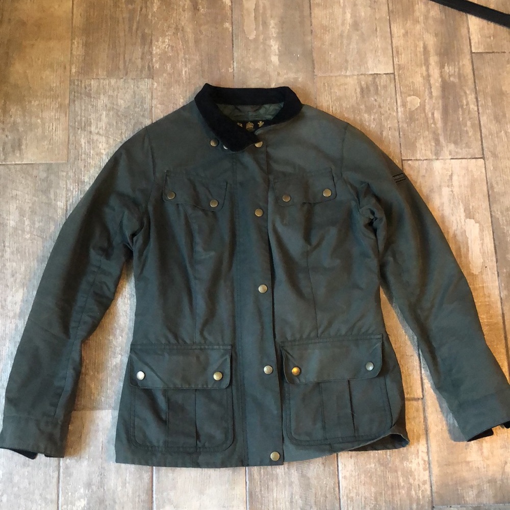 Barbour International Utility Moto Jacket US Size 6